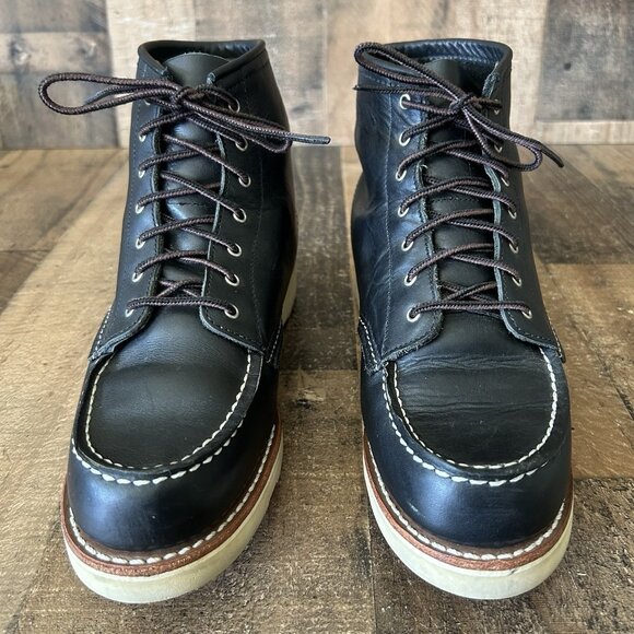 Red Wing 3373 Moc Toe Work Boots Womens 9 B - Picture 7 of 12